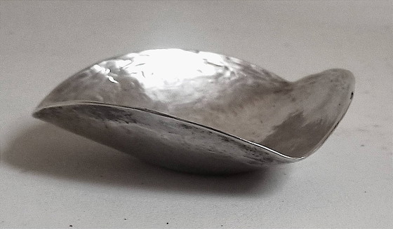 Image 1 of Coupelle J. Tavara Massive Hammered Silver Mid 20th century Peru