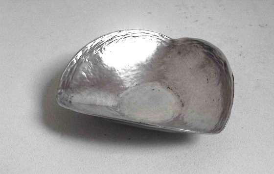 Image 1 of Coupelle J. Tavara Massive Hammered Silver Mid 20th century Peru