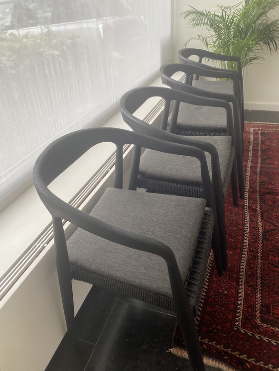 Image 1 of 4x Castle Line Chairs For Indoor And Outdoor