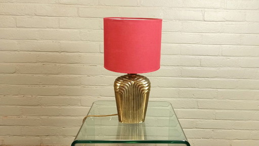 Vintage Hollywood Regency stijl tafellamp