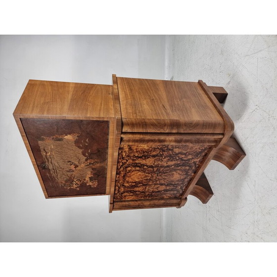 Image 1 of Vintage Art Deco bar cabinet, 1940