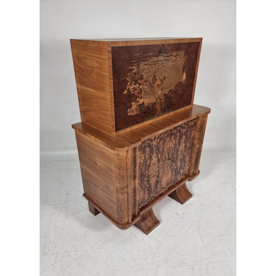 Image 1 of Vintage Art Deco bar cabinet, 1940