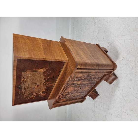 Image 1 of Vintage Art Deco bar cabinet, 1940