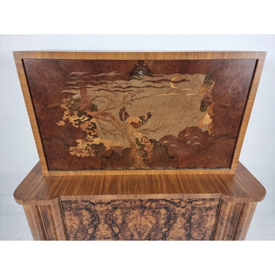 Image 1 of Vintage Art Deco bar cabinet, 1940