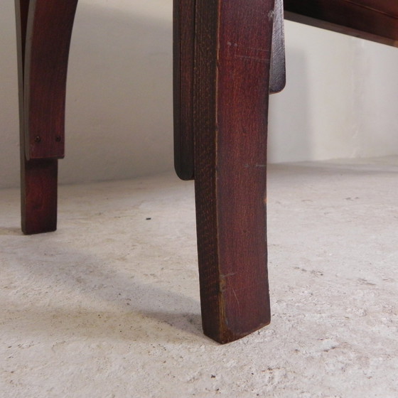 Image 1 of Cafe Bench With Curved Plywood Seat, 1990s