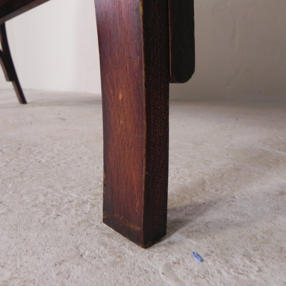 Image 1 of Cafe Bench With Curved Plywood Seat, 1990s