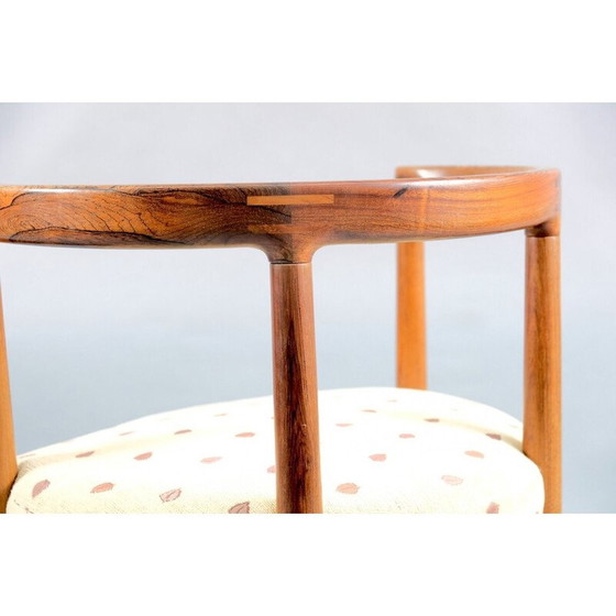 Image 1 of Sedia da pranzo vintage modello 125 in noce di Ole Gjerløv-Knudsen e Torben Lind per France and Son, Danimarca 1959