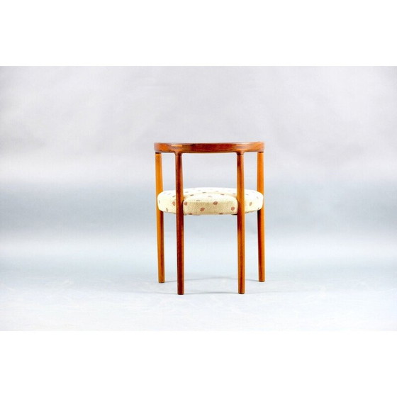 Image 1 of Sedia da pranzo vintage modello 125 in noce di Ole Gjerløv-Knudsen e Torben Lind per France and Son, Danimarca 1959