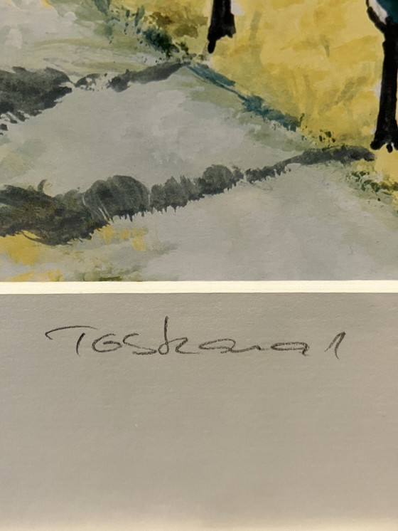 Image 1 of Lithograph/Art (Tuscany).Johann Lindow