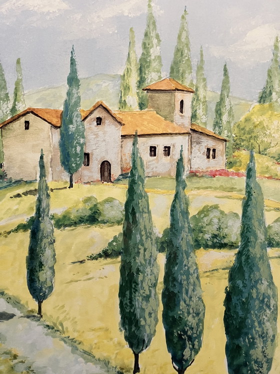 Image 1 of Lithograph/Art (Tuscany).Johann Lindow