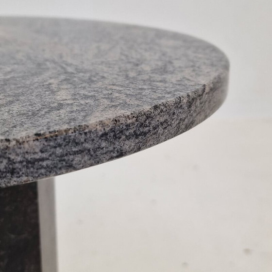 Image 1 of Italian vintage side table in granite, 1980s