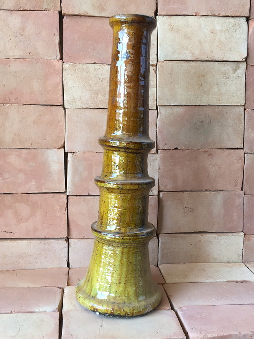 Tamegroute candlestick pottery