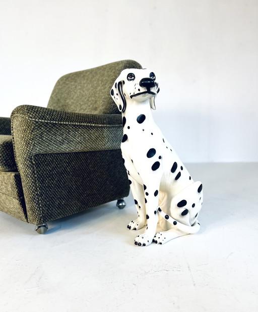 Vintage Ceramic Dalmatian, Italy '60s