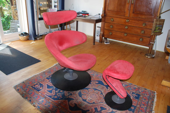 Image 1 of Fauteuil Stokke Peel avec pouf