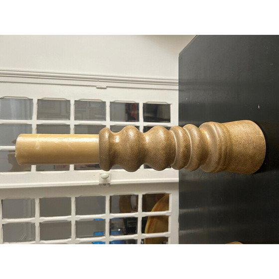 Image 1 of Pair of vintage Brutalist candlesticks, 1970