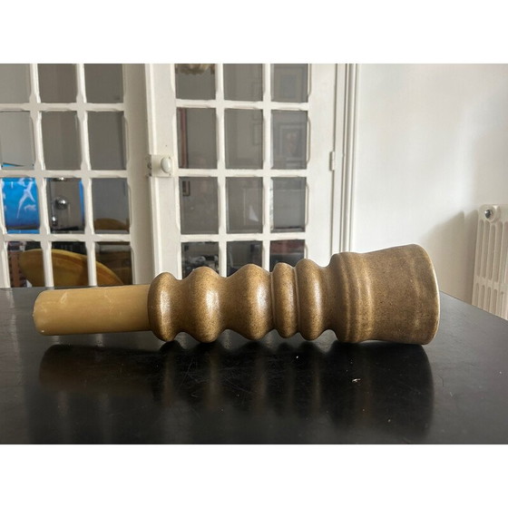 Image 1 of Pair of vintage Brutalist candlesticks, 1970