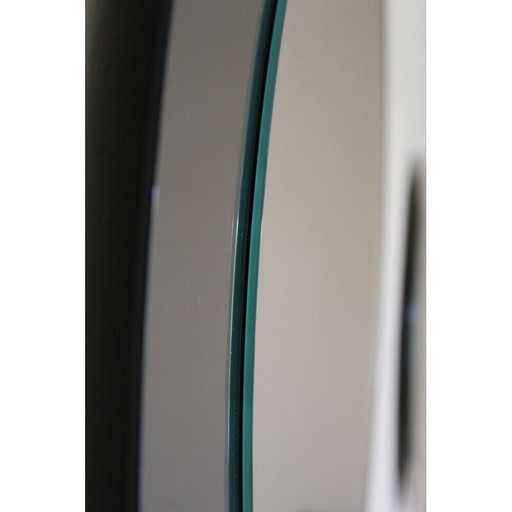 Coppia di specchi rotondi in vetro vintage Minetti Furniture and Decoration, Italia