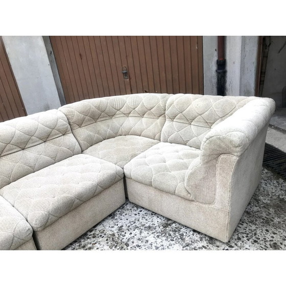 Image 1 of Conjunto modular de sofá y sillones vintage Laauser 1960