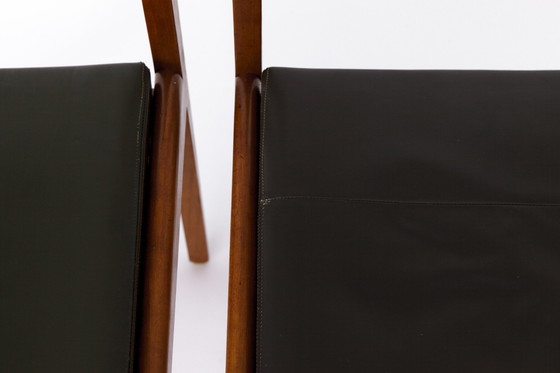Image 1 of Pair Vintage Thonet Chairs, By Rudolf Glatzel, Model 641P, 1960S