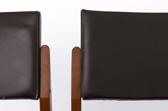 Image 1 of Pair Vintage Thonet Chairs, By Rudolf Glatzel, Model 641P, 1960S