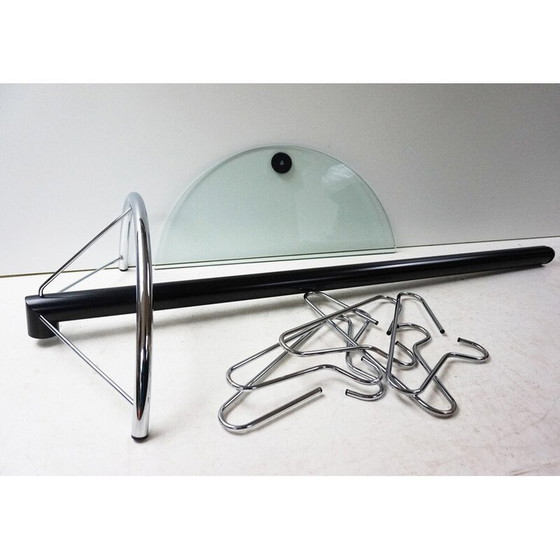 Image 1 of Vintage wall mounted coat rack, 1980s