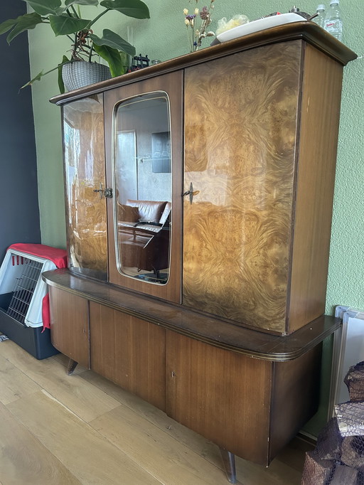 Mid - Century Antique Cupboard