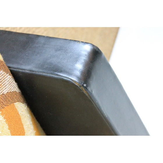 Image 1 of Coppia di poltrone vintage in skai e tessuto, 1970