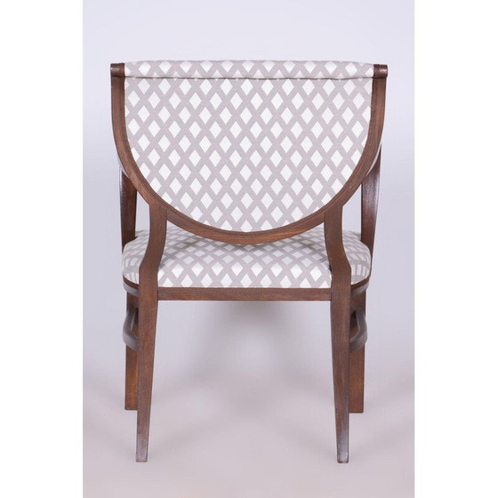 Image 1 of Poltrona Art Déco vintage in faggio, Cecoslovacchia 1920