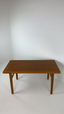 Tavolino da caffè vintage in teak impiallacciato Tnore