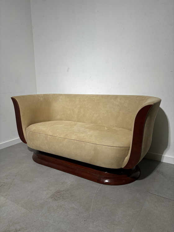 Image 1 of Art deco sofa “Hotel Le Malandre”