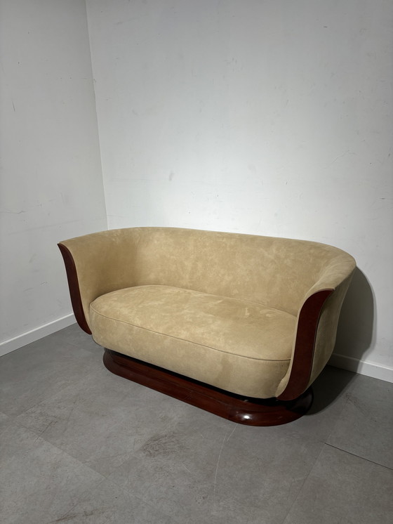 Image 1 of Art deco sofa “Hotel Le Malandre”