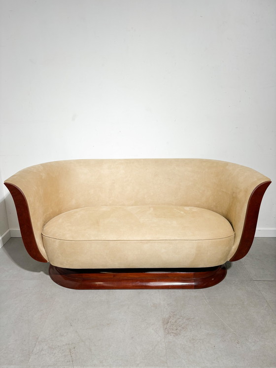 Image 1 of Art deco sofa “Hotel Le Malandre”