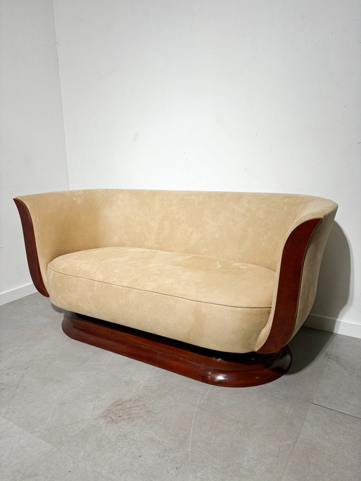 Art deco sofa “Hotel Le Malandre”