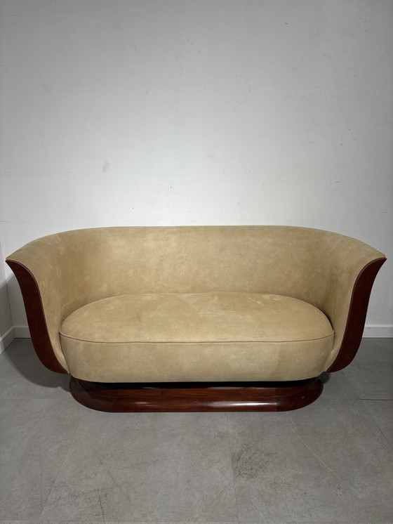 Image 1 of Art deco sofa “Hotel Le Malandre”