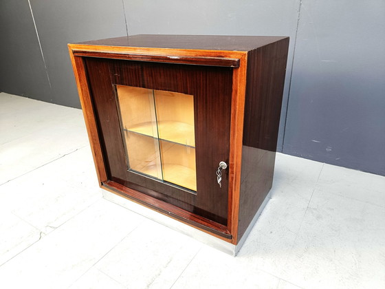 Image 1 of Mid Century Rotating Bar Cabinet, 1960S