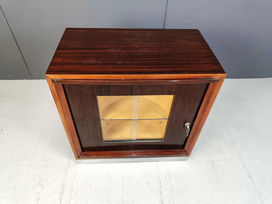 Image 1 of Mid Century Rotating Bar Cabinet, 1960S