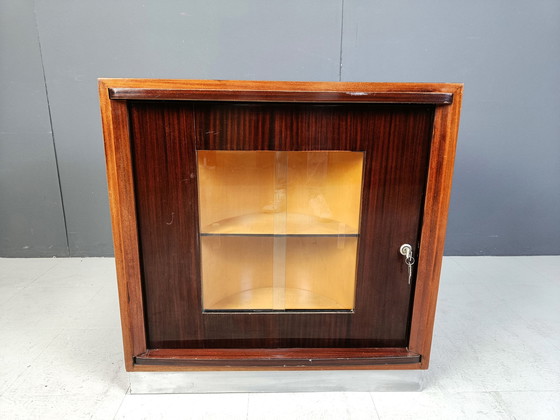 Image 1 of Mid Century Rotating Bar Cabinet, 1960S