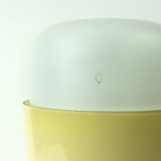 Image 1 of Vintage table lamp in glass by Ivan Jakes for Osvetlovaci sklo, Czechoslovakia 1960s