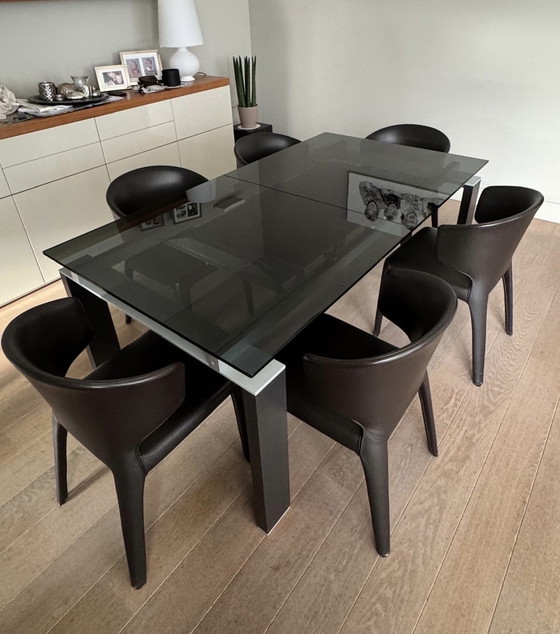 Image 1 of Rolf Benz dining room set