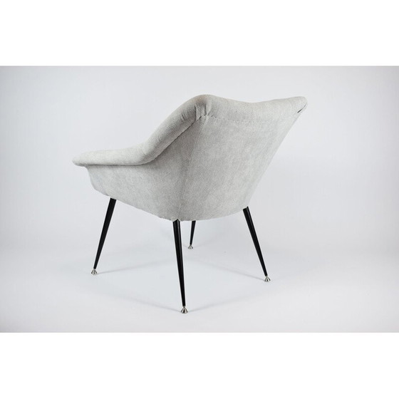 Image 1 of Vintage Shell Soviet armchair 1960s 