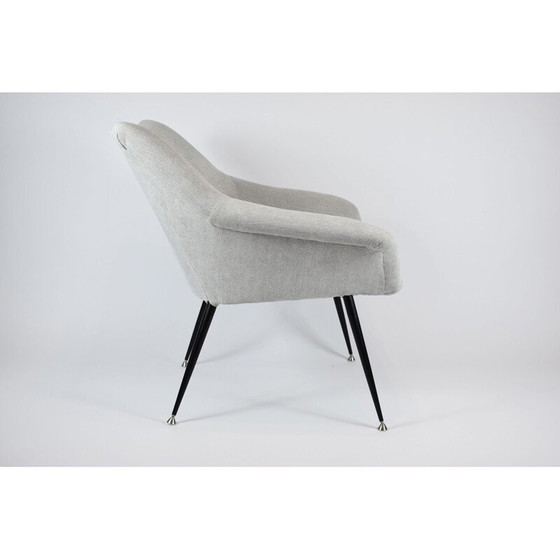 Image 1 of Vintage Shell Soviet armchair 1960s 