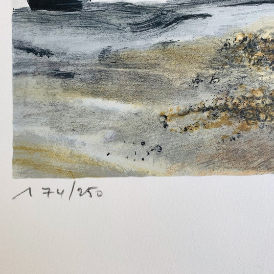 Image 1 of Lithography Michel Martin - Coastal Brittany