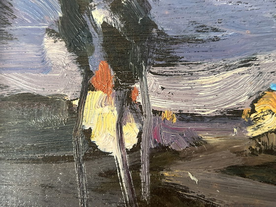 Image 1 of Deming Yu Paesaggio n. 5 Olio su tavola