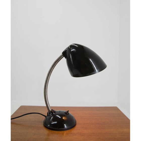 Image 1 of Lampada da tavolo vintage regolabile in bachelite di Eric Kirkman Cole, 1950