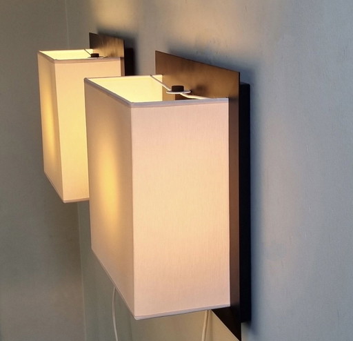 2 Wall Lamps - Belgian 70´S Design