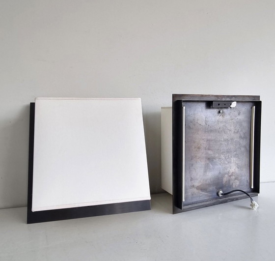 Image 1 of 2 Lámparas de pared - Diseño belga de los años 70