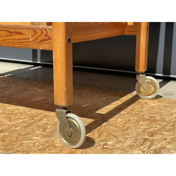 Image 1 of Scandinavian vintage fir cart, 1970