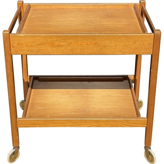 Image 1 of Scandinavian vintage fir cart, 1970