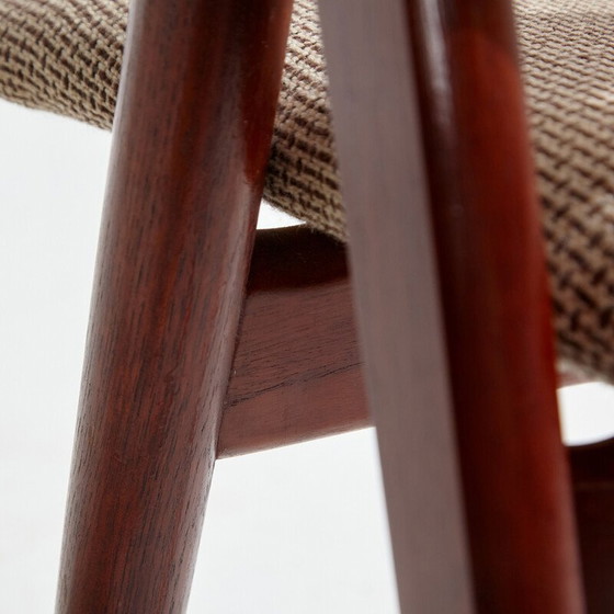 Image 1 of Set of 4 vintage model Ch29P Sawbuck teak dining chairs by Hans J. Wegner for Carl Hansen and Søn, 1950s
