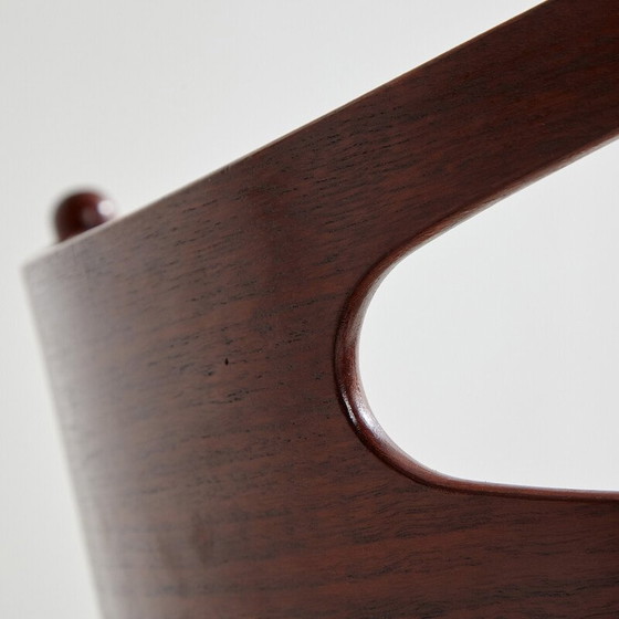 Image 1 of Set of 4 vintage model Ch29P Sawbuck teak dining chairs by Hans J. Wegner for Carl Hansen and Søn, 1950s